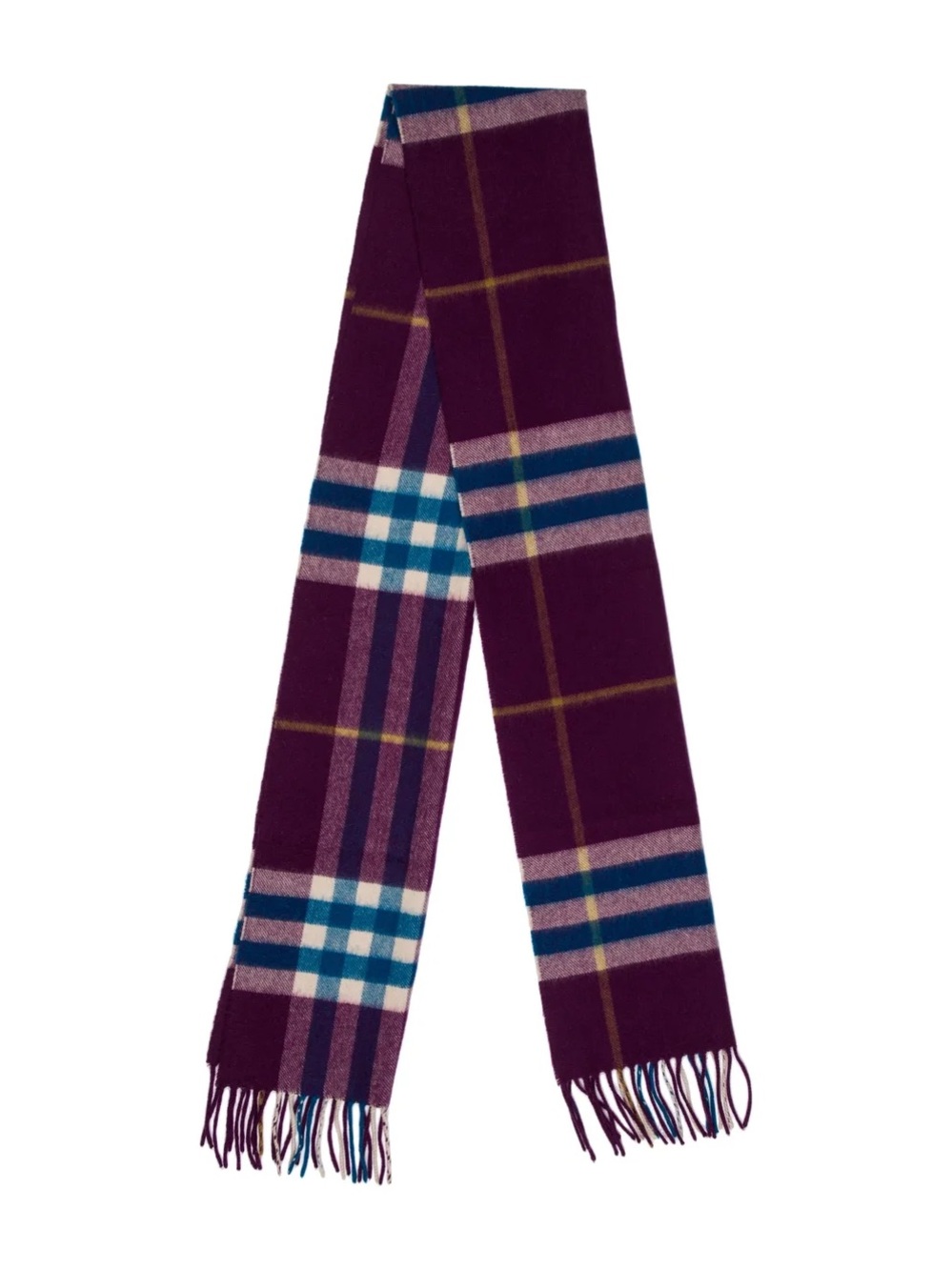 Burberry house check cashmere scarf